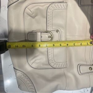 Coach Cream Shoulder Bag